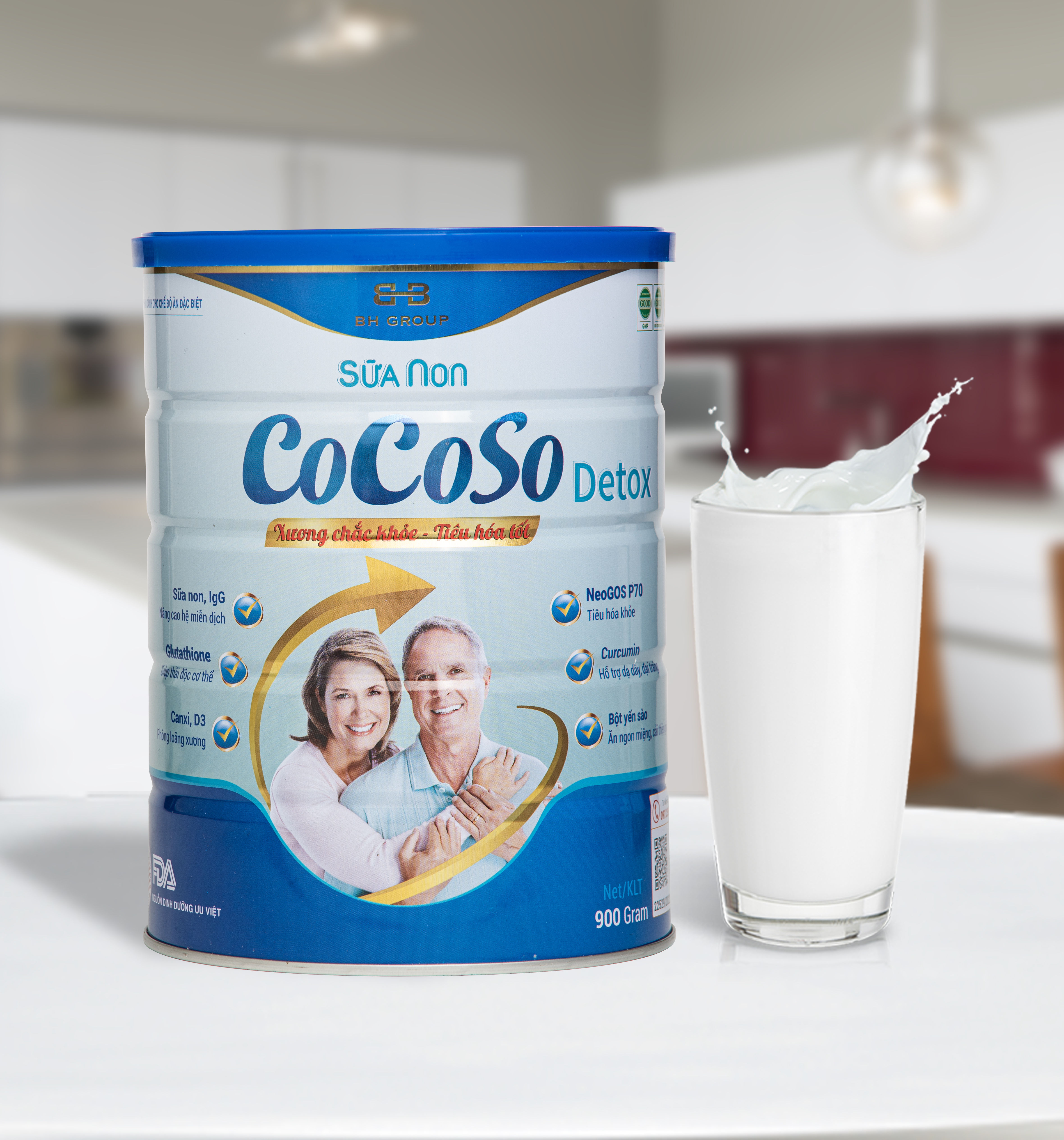 Sữa Non Cocoso Detox 900g